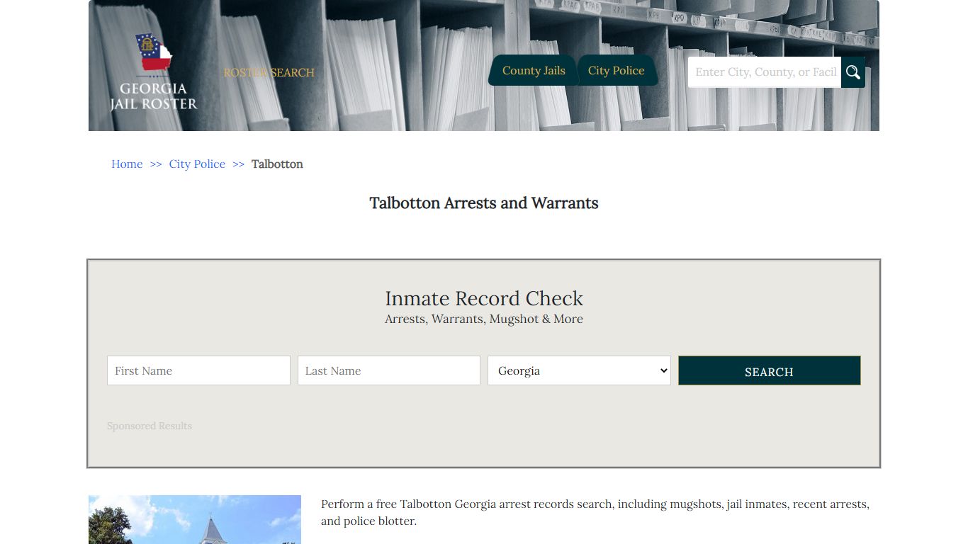 Talbotton Arrests and Warrants | Georgia Jail Inmate Search